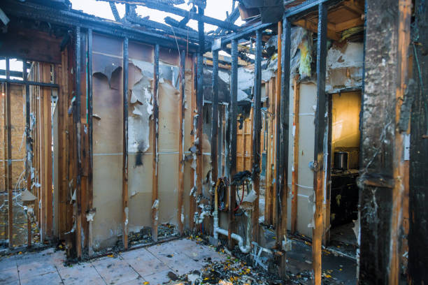 Professional Fire Damage Assessment technician working in Cleveland, OH